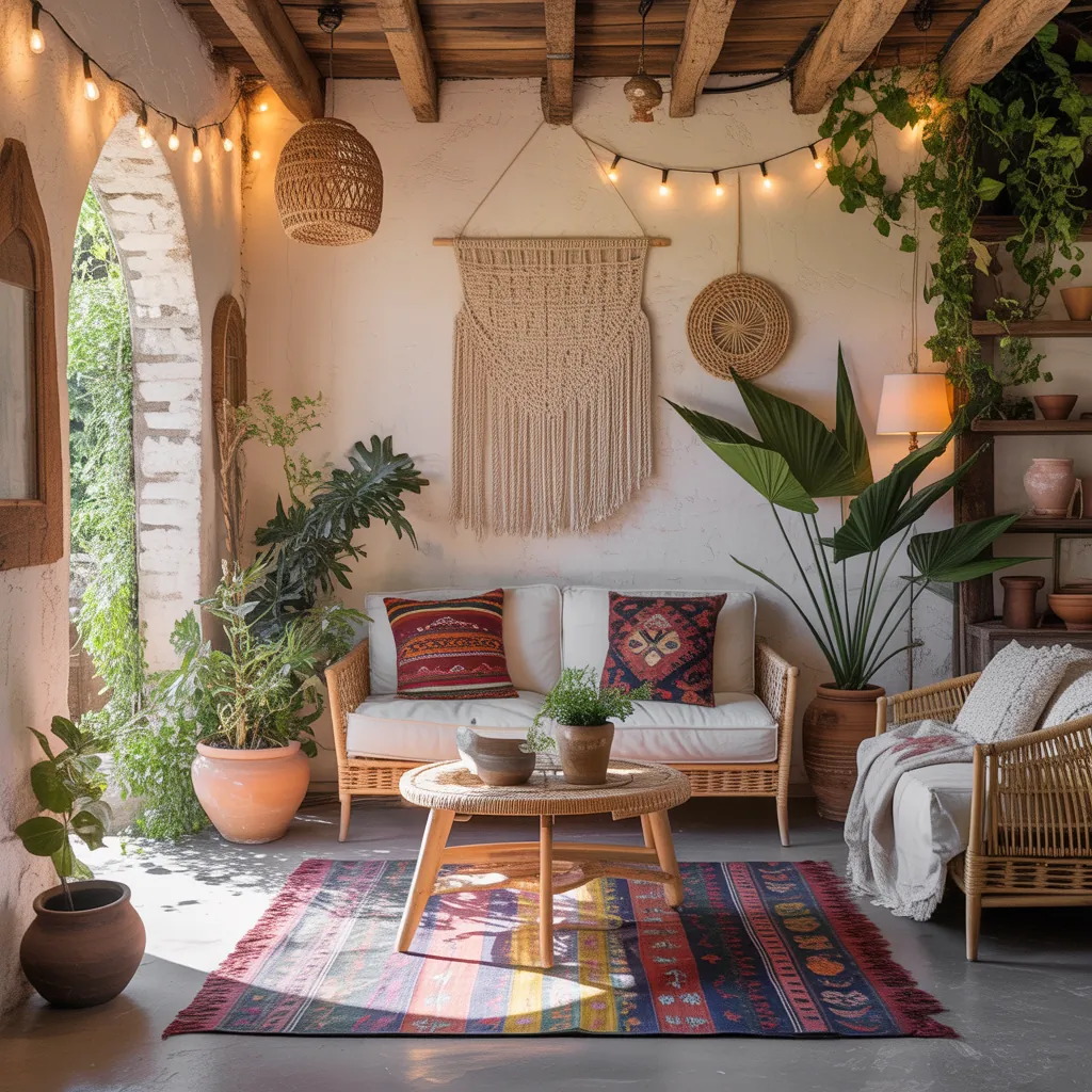 boho rustic ideas home