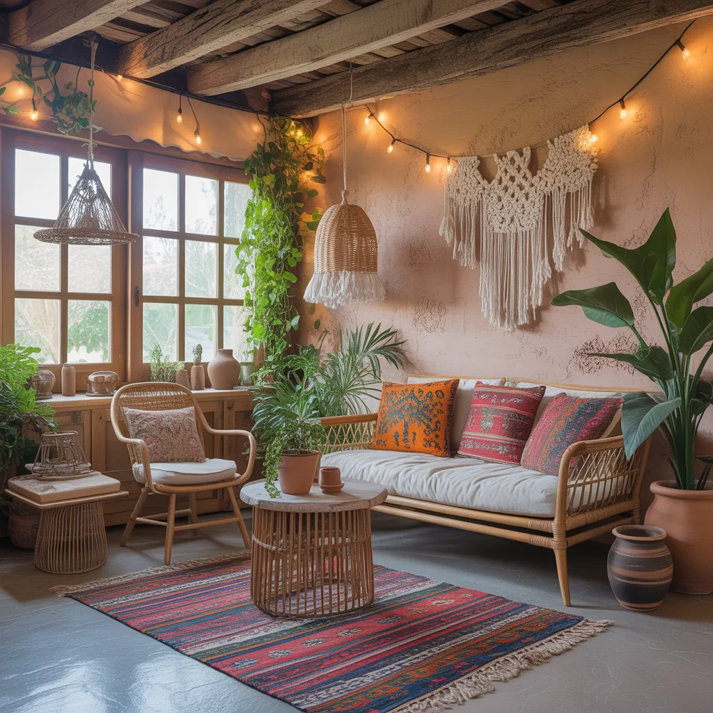 boho rustic ideas home