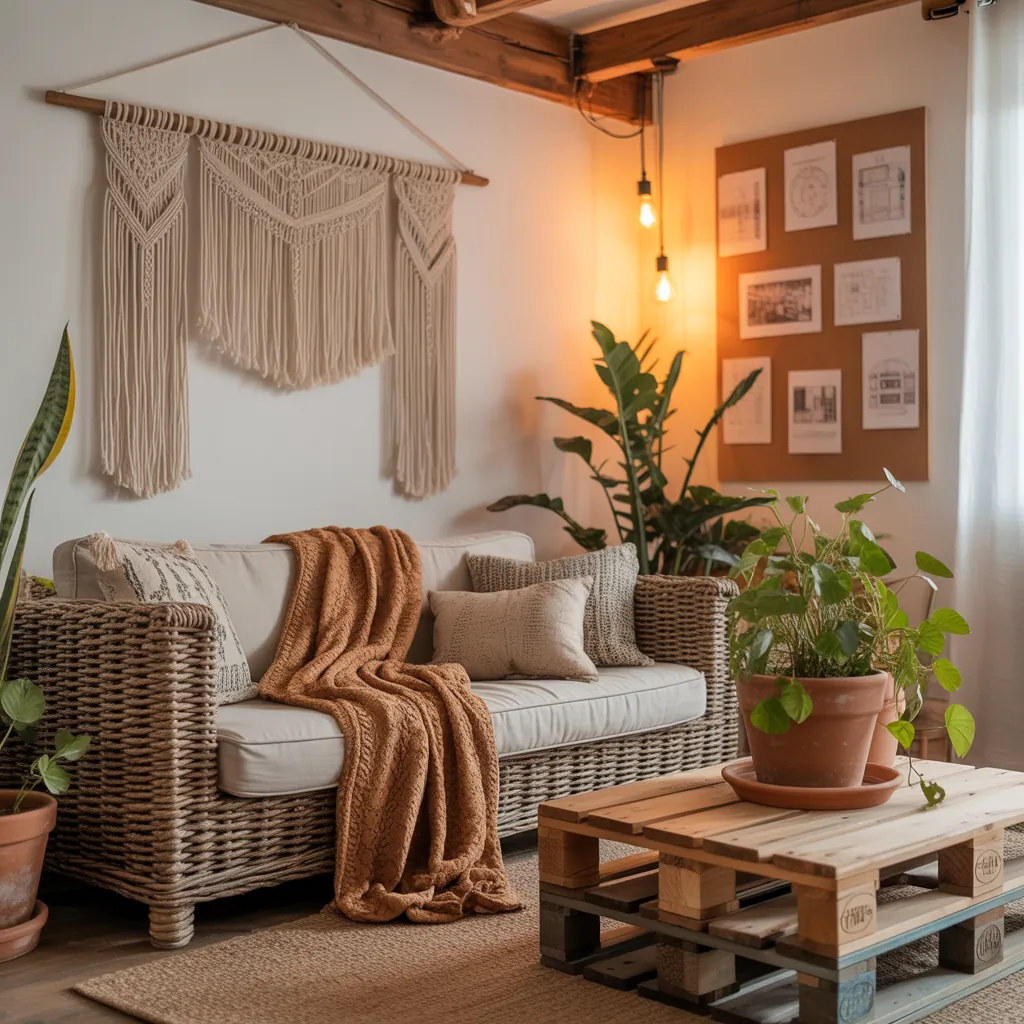 boho rustic ideas home