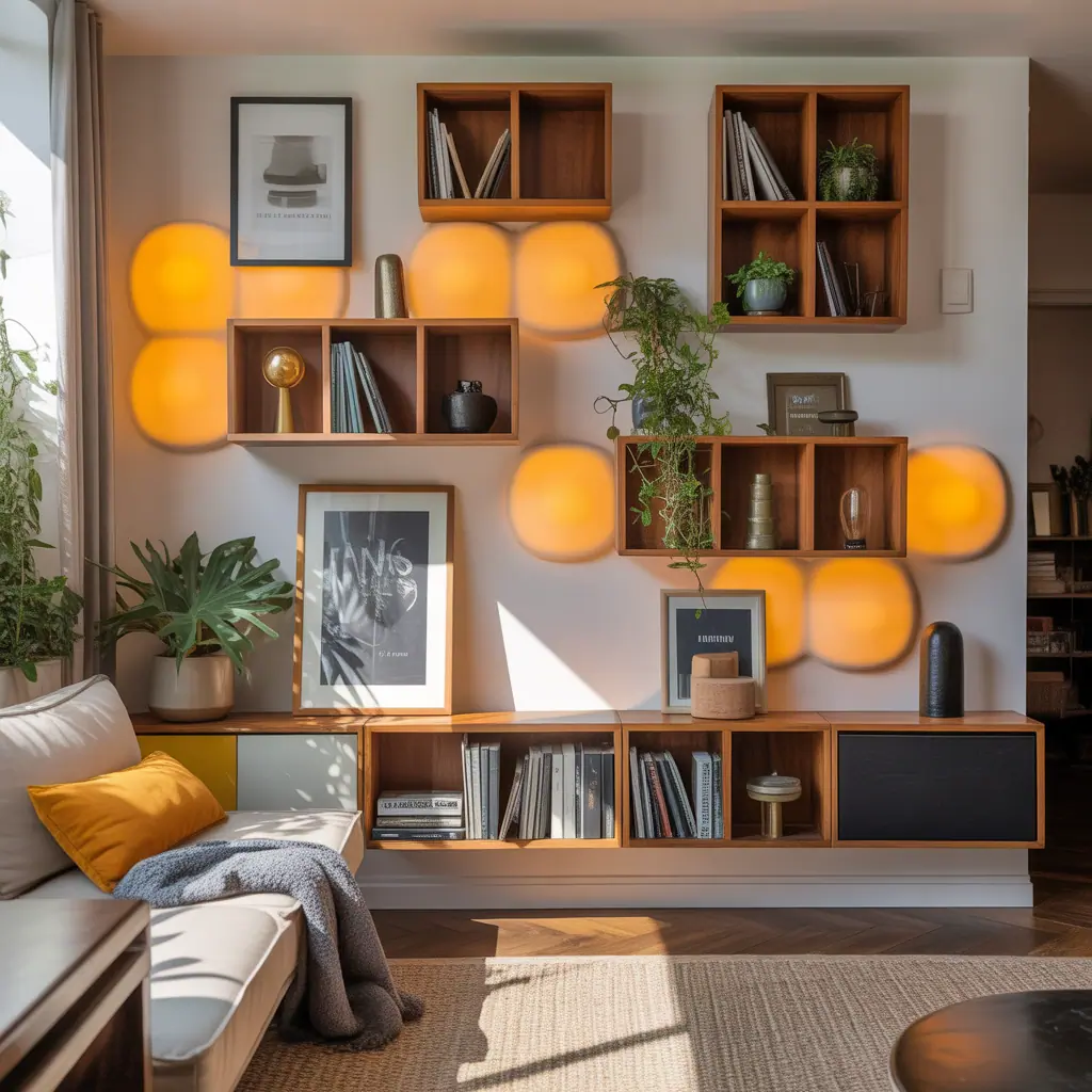 bookshelves wall ideas decor