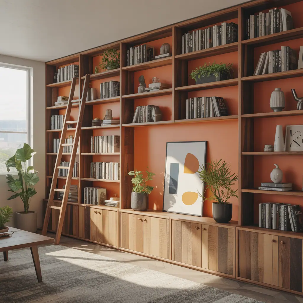 bookshelves wall ideas decor