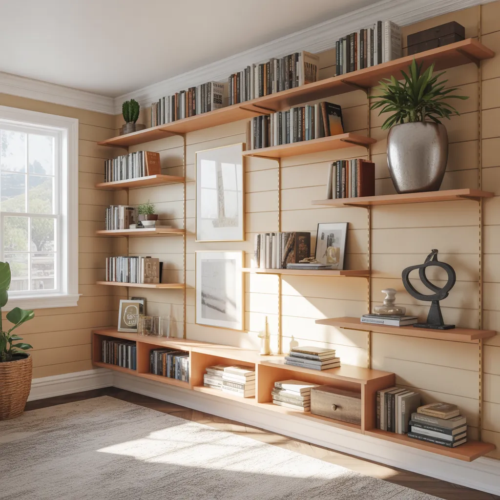 bookshelves wall ideas decor