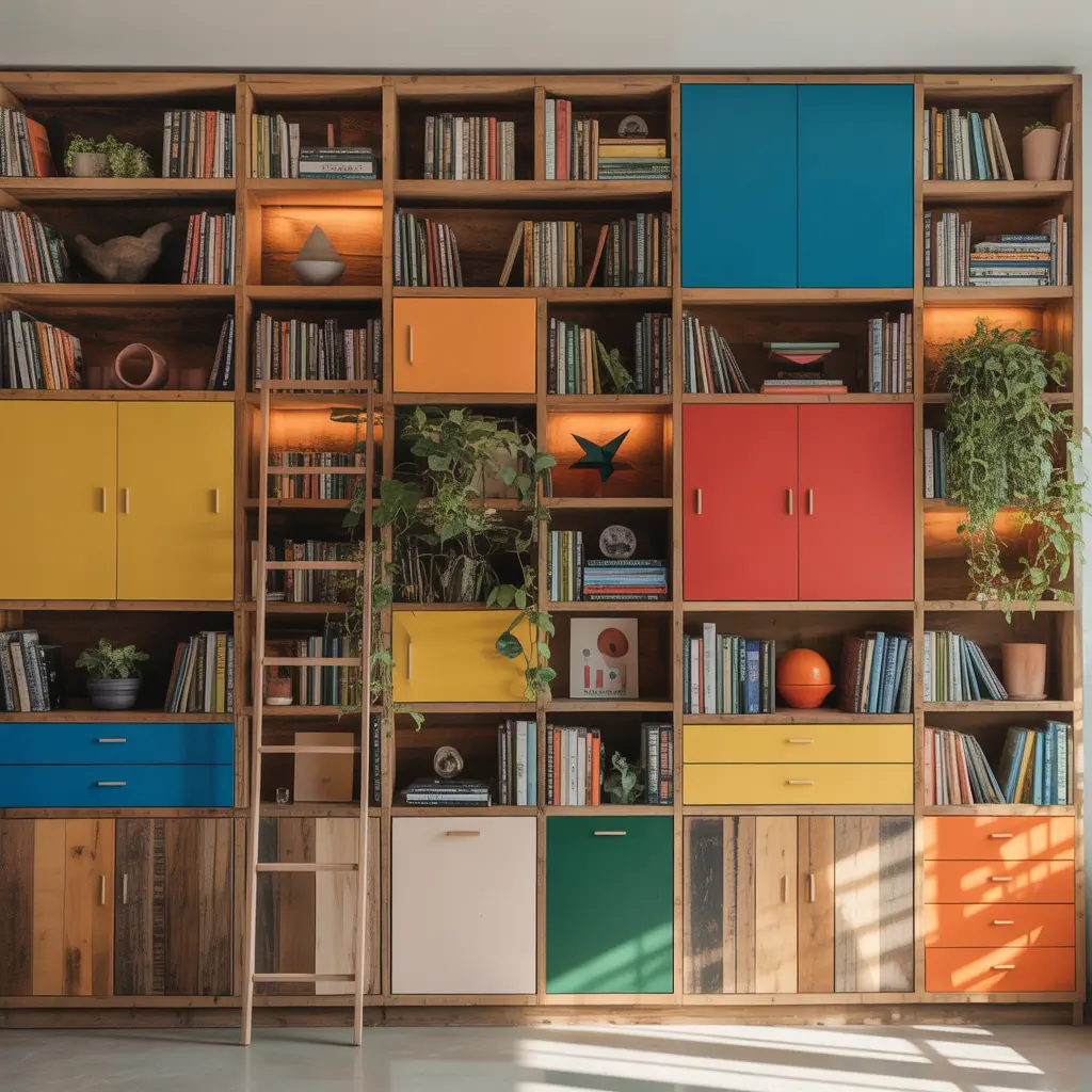 bookshelves wall ideas decor