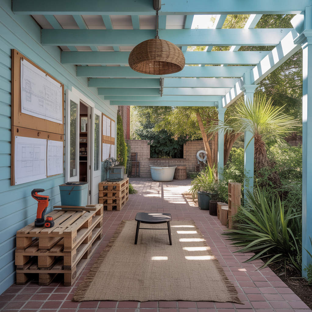 breeze way ideas