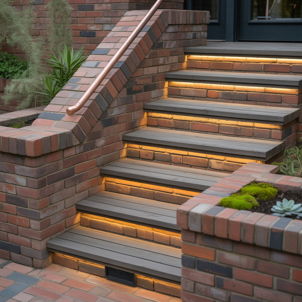 brick steps ideas