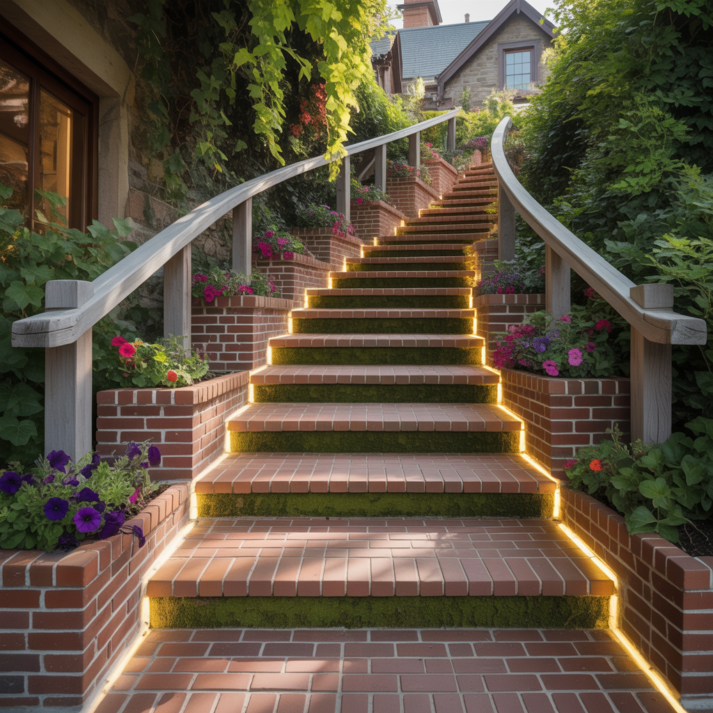brick steps ideas