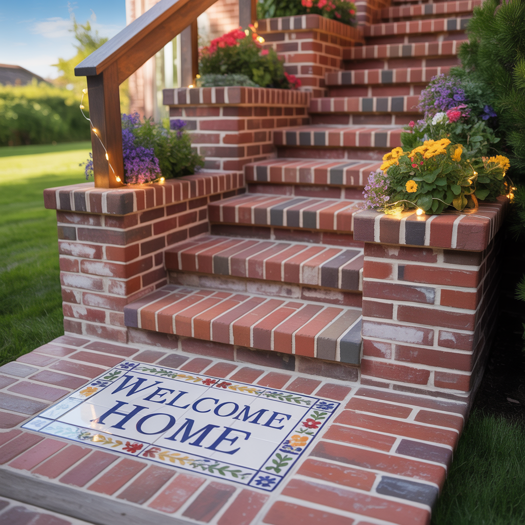 brick steps ideas