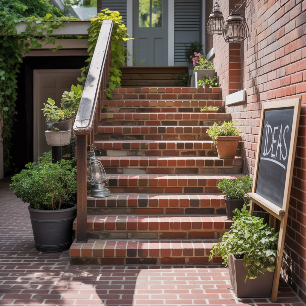 brick steps ideas