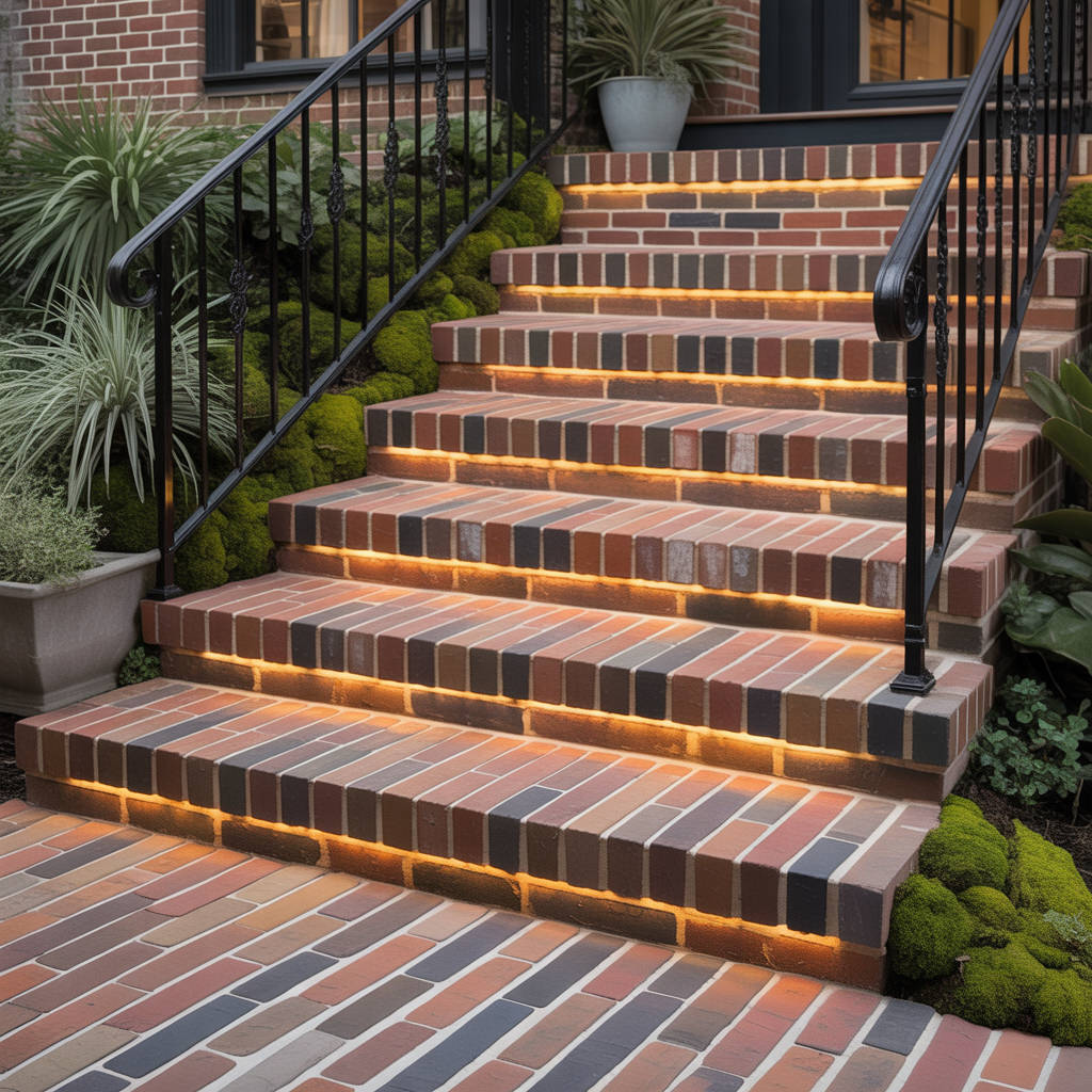 brick steps ideas