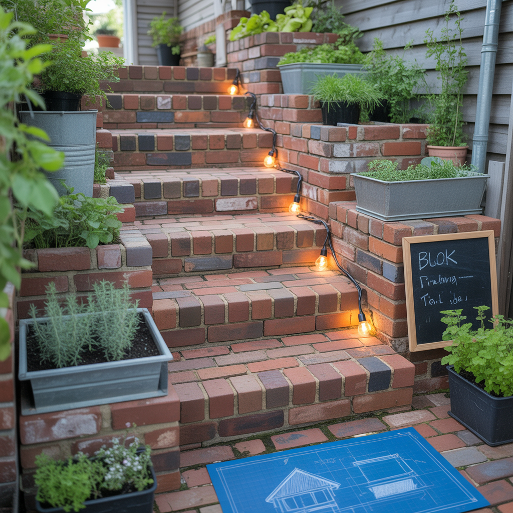 brick steps ideas