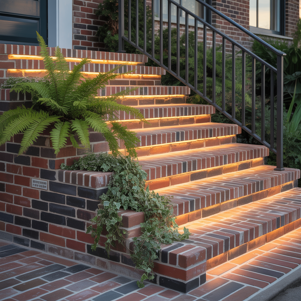 brick steps ideas