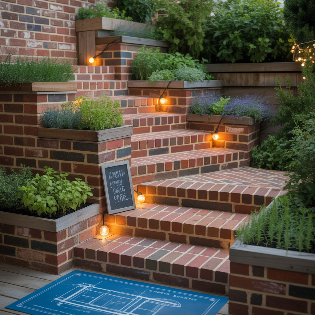 brick steps ideas