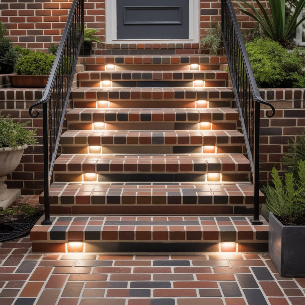 brick steps ideas