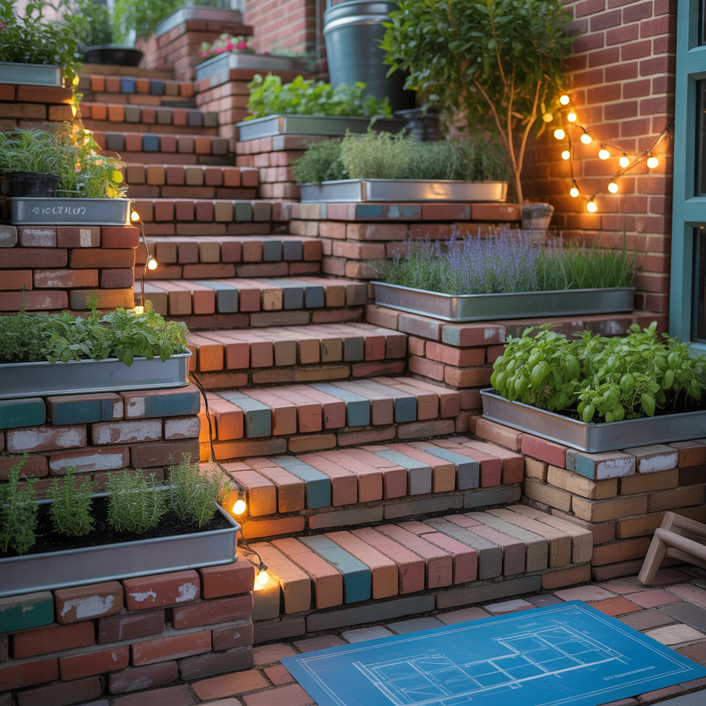 brick steps ideas