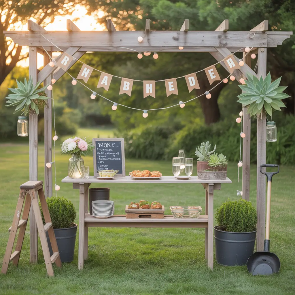 bridal shower ideas outdoor