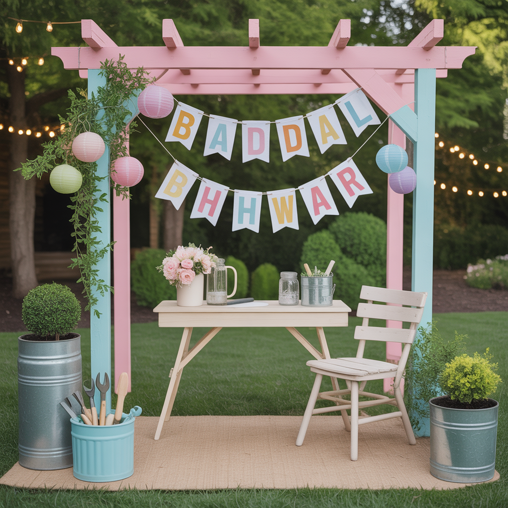 bridal shower ideas outdoor