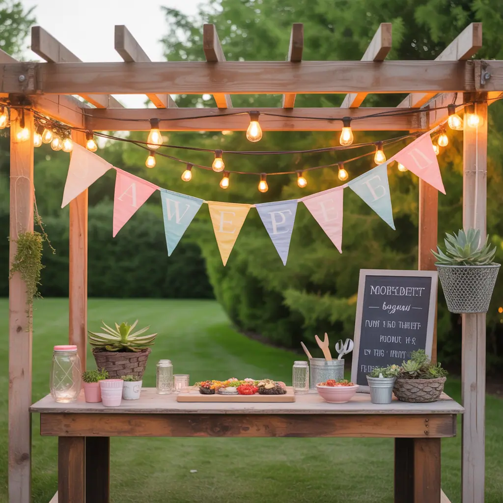 bridal shower ideas outdoor