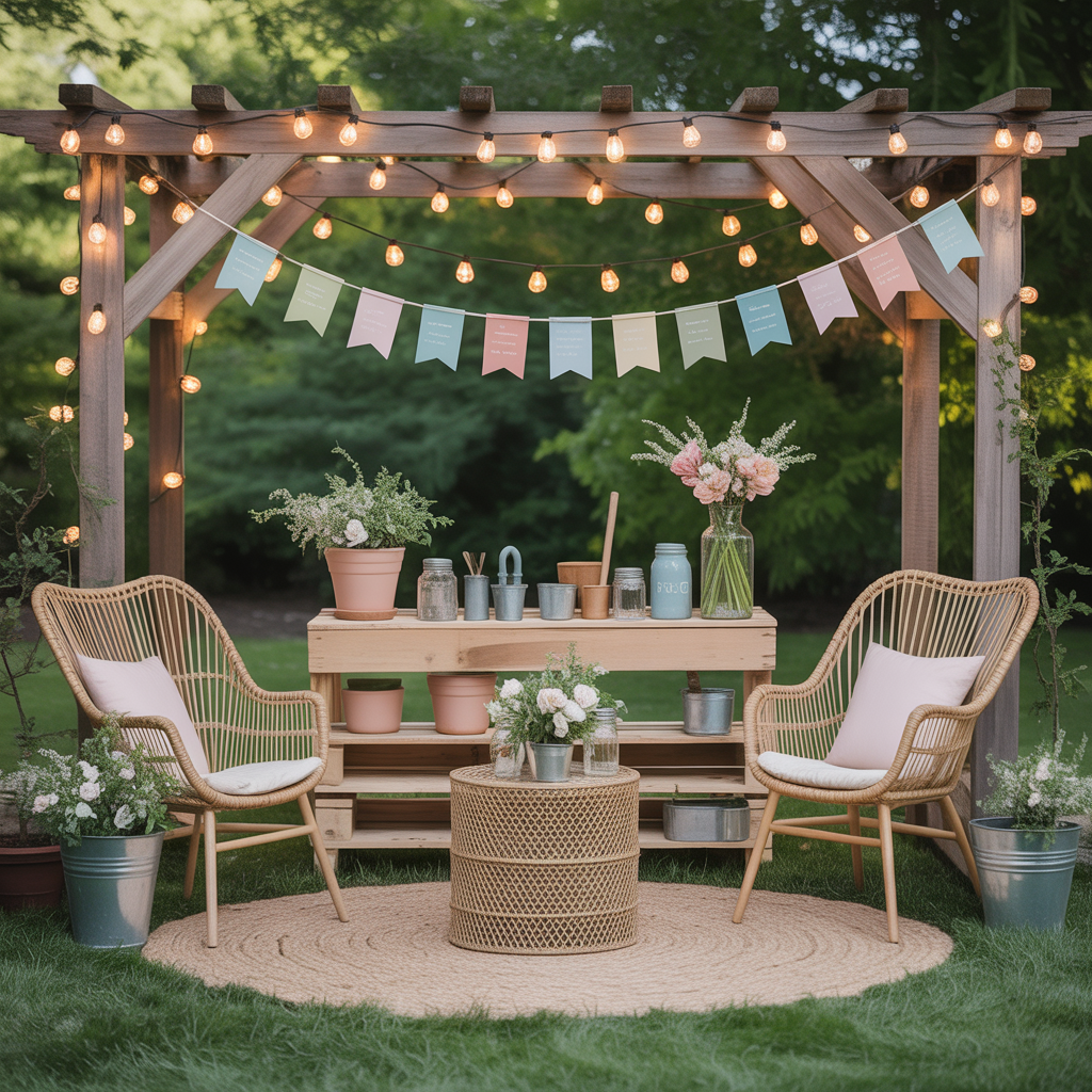 bridal shower ideas outdoor
