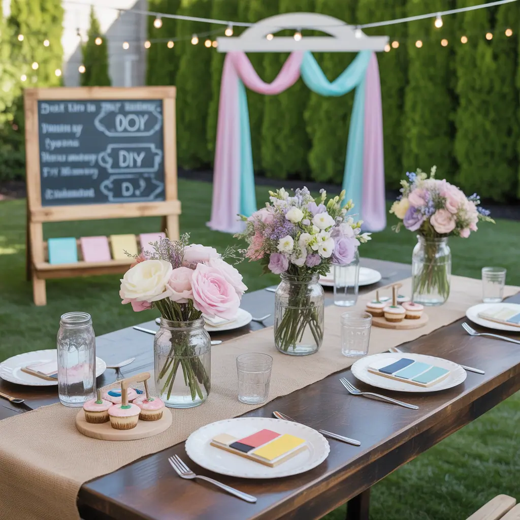 bridal shower ideas outdoor