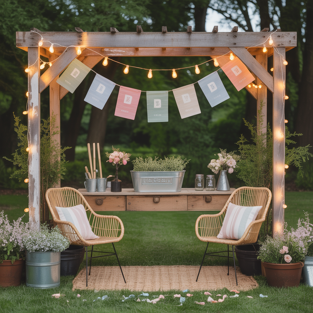 bridal shower ideas outdoor