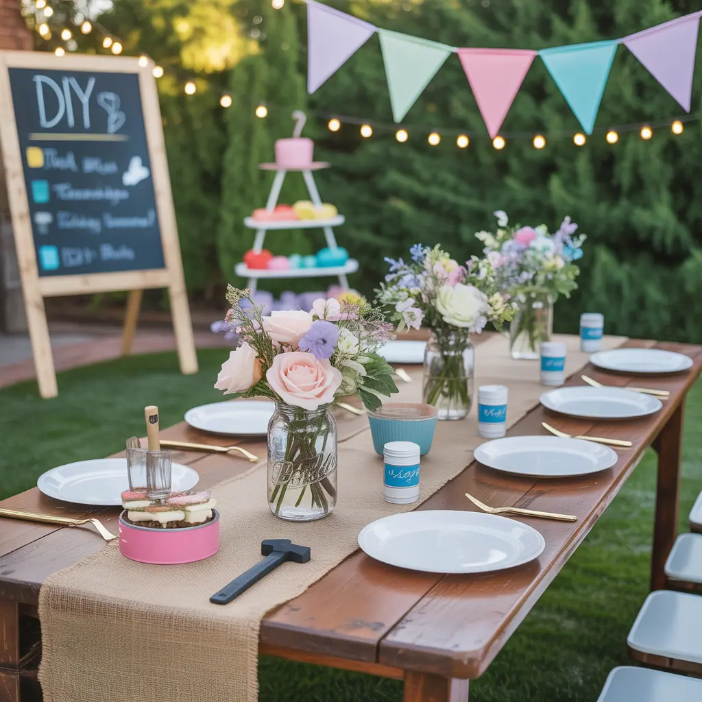 bridal shower ideas outdoor