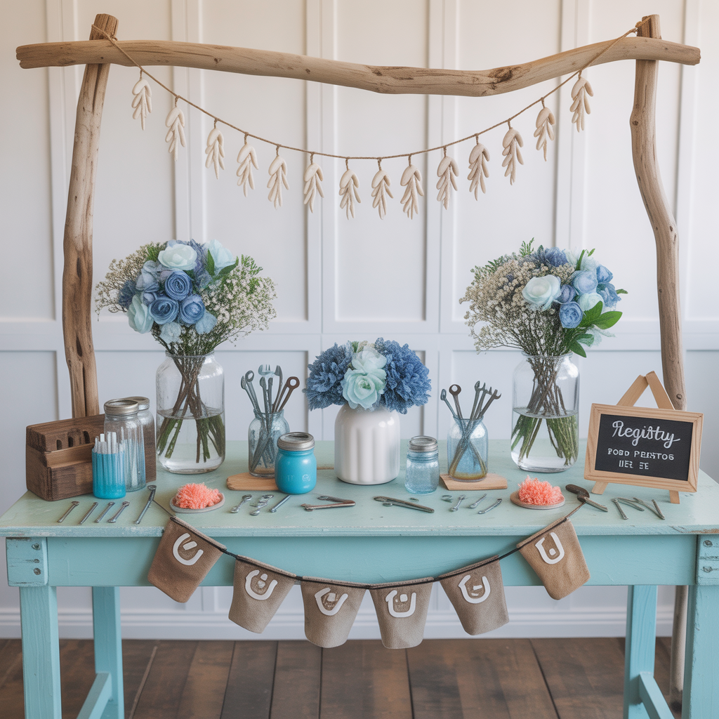 bridal shower ocean themed ideas