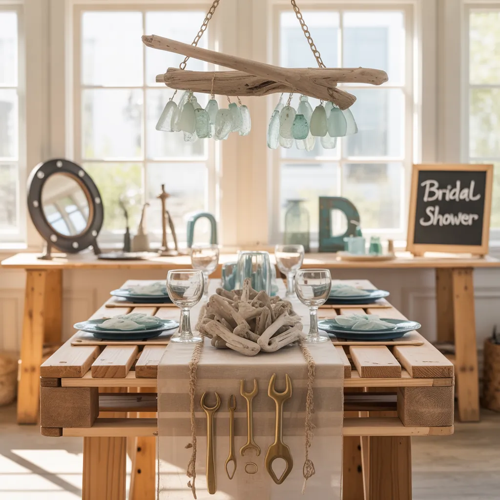 bridal shower ocean themed ideas