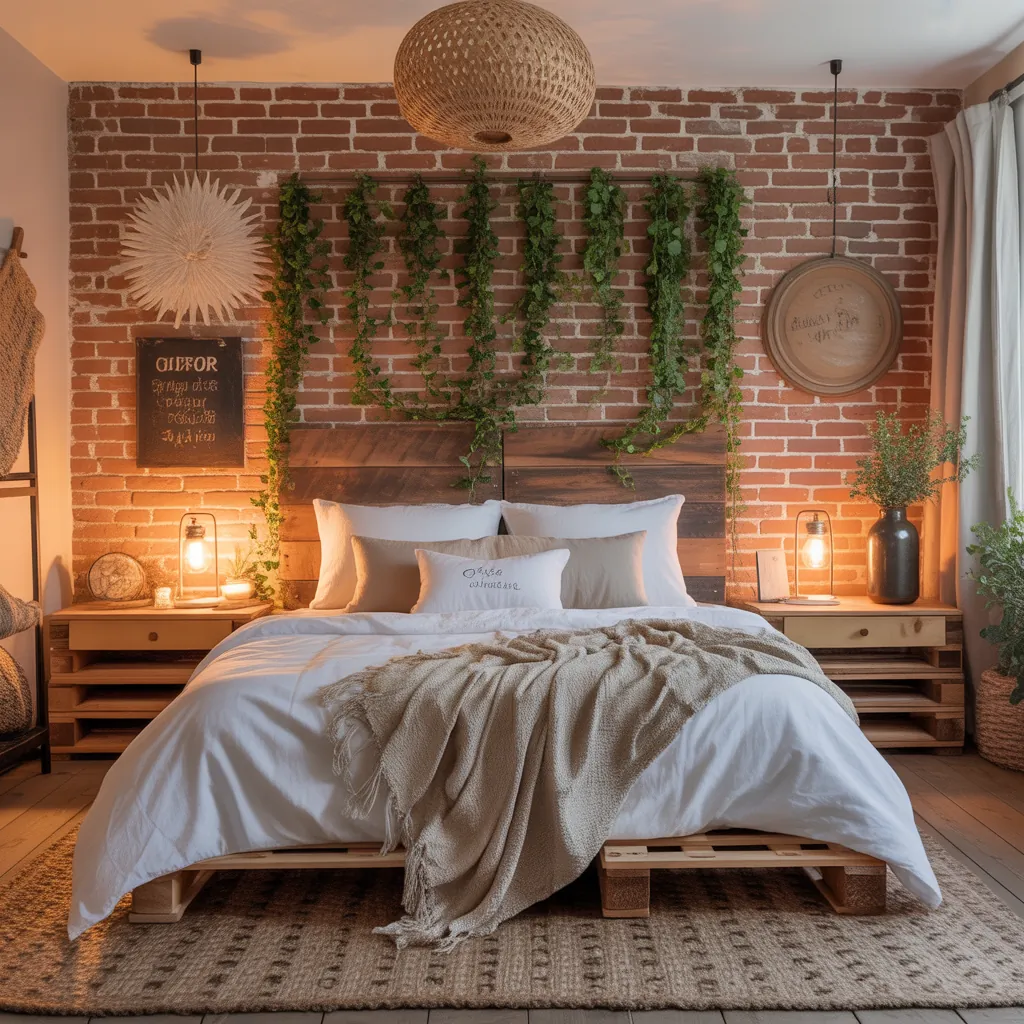 budget rustic bedroom ideas