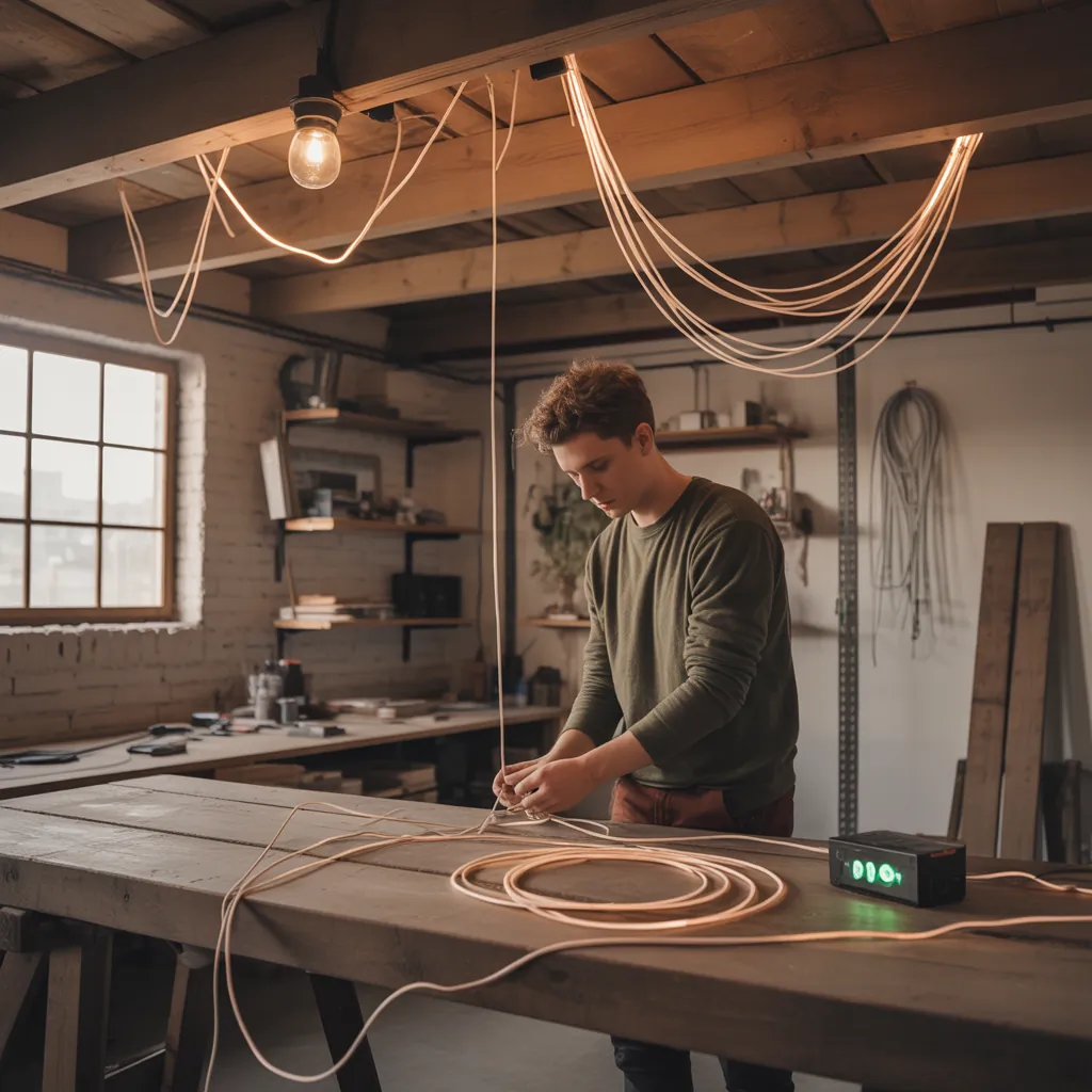 cable lighting projects