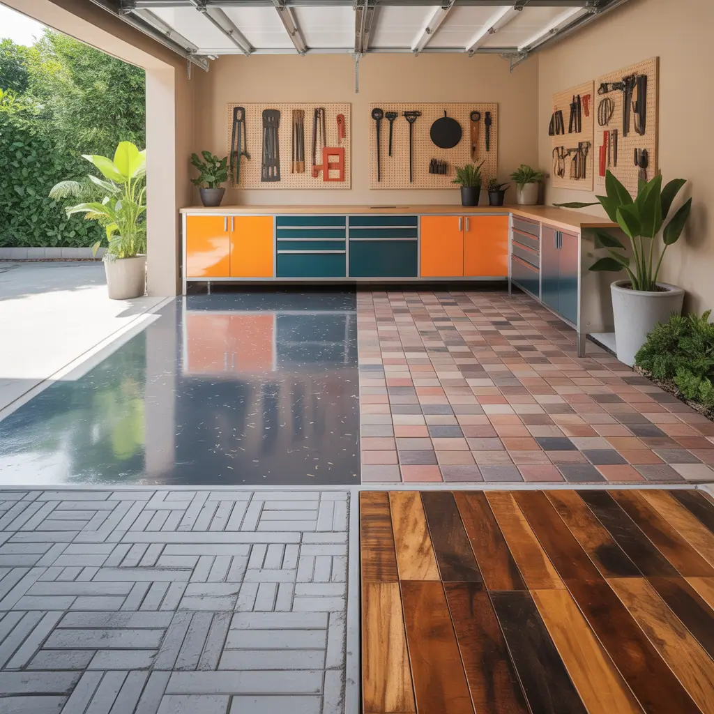 carport floor covering ideas