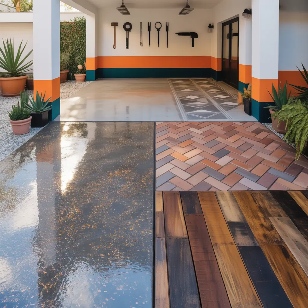 carport floor covering ideas
