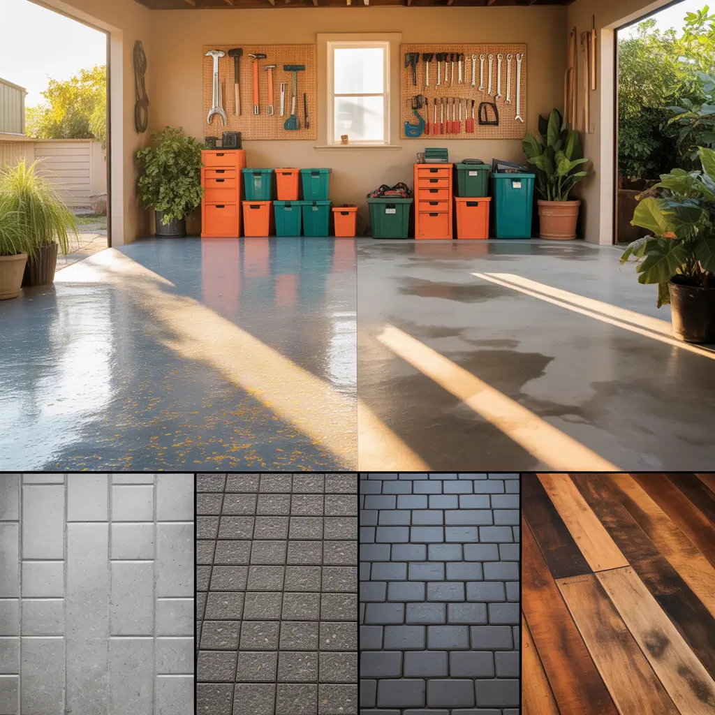 carport floor covering ideas