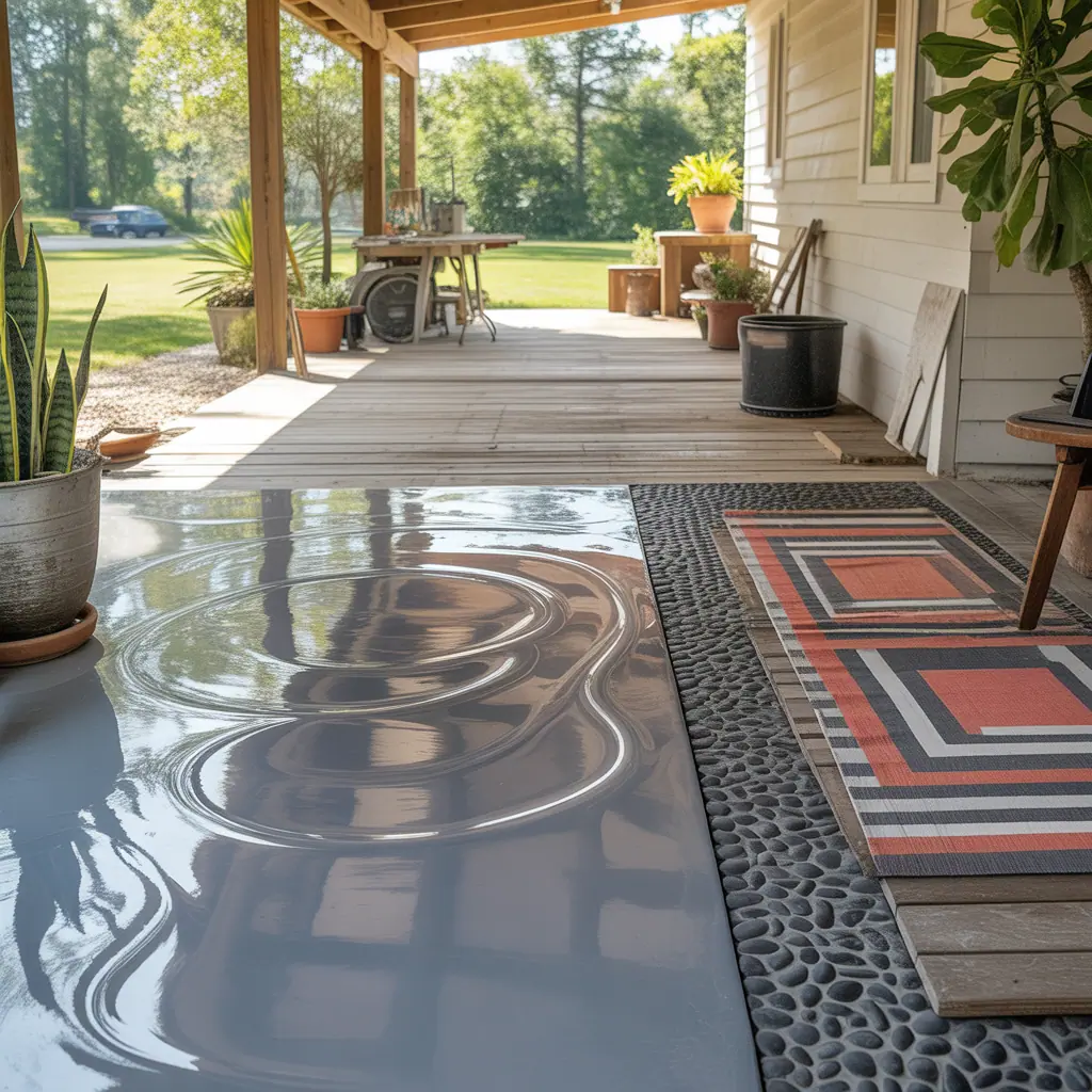 carport floor covering ideas
