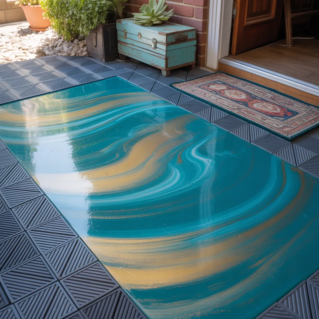carport floor covering ideas