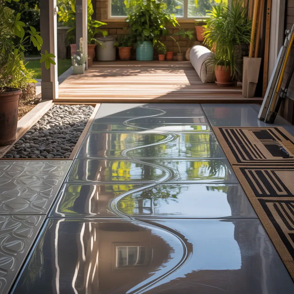 carport floor covering ideas