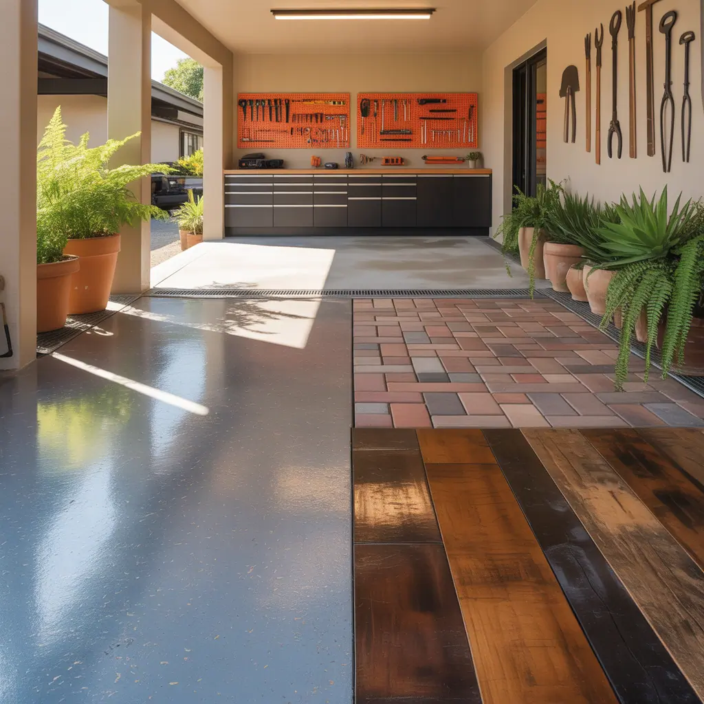 carport floor covering ideas