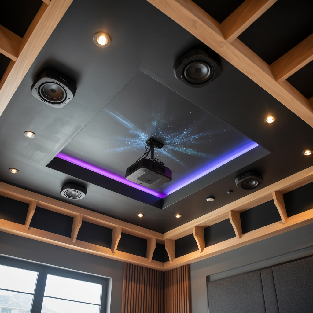 ceiling ideas for gaming room