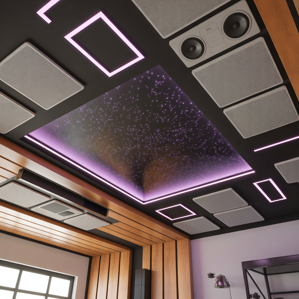 ceiling ideas for gaming room