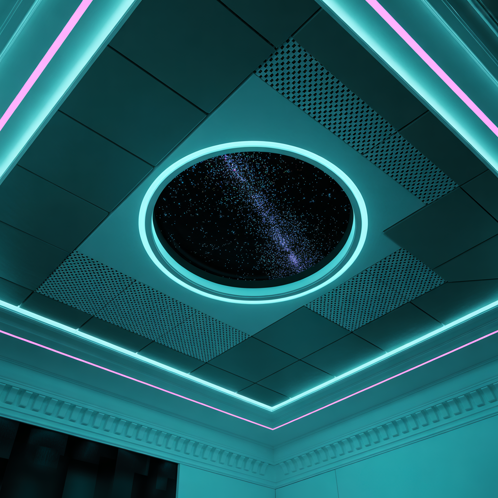ceiling ideas for gaming room