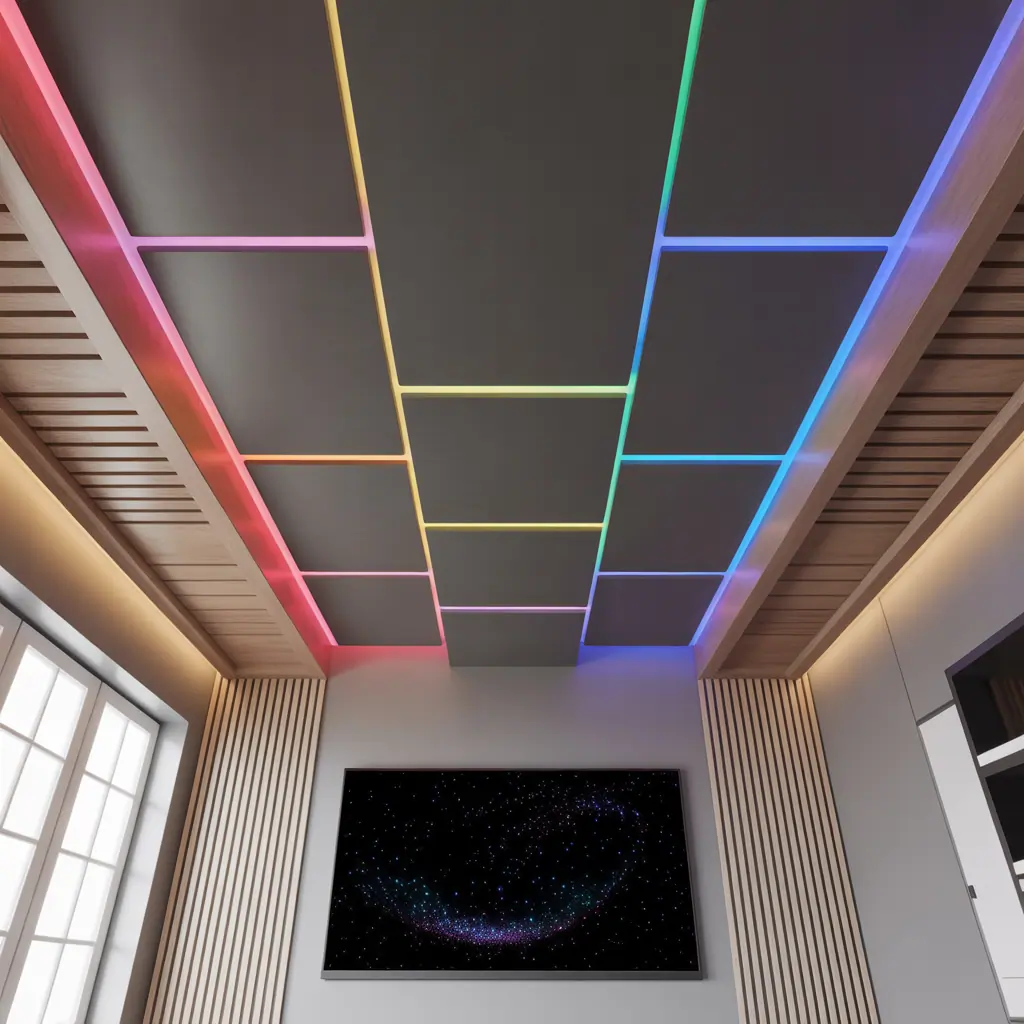 ceiling ideas for gaming room