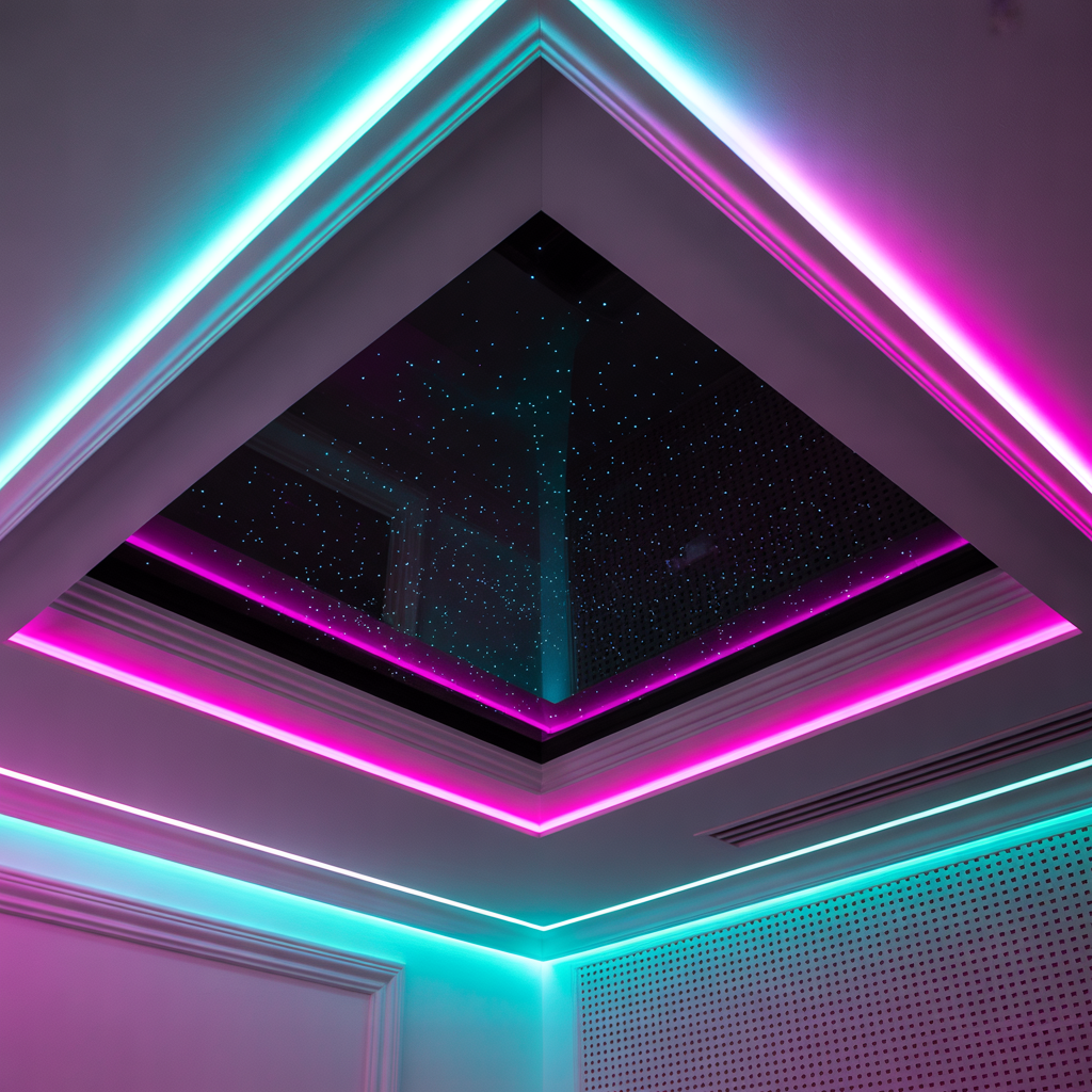 ceiling ideas for gaming room