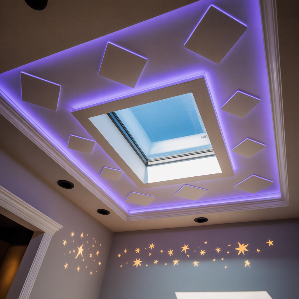 ceiling ideas for gaming room