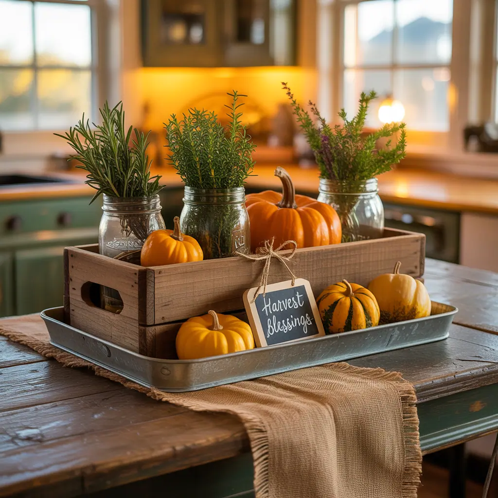 centerpiece ideas farm