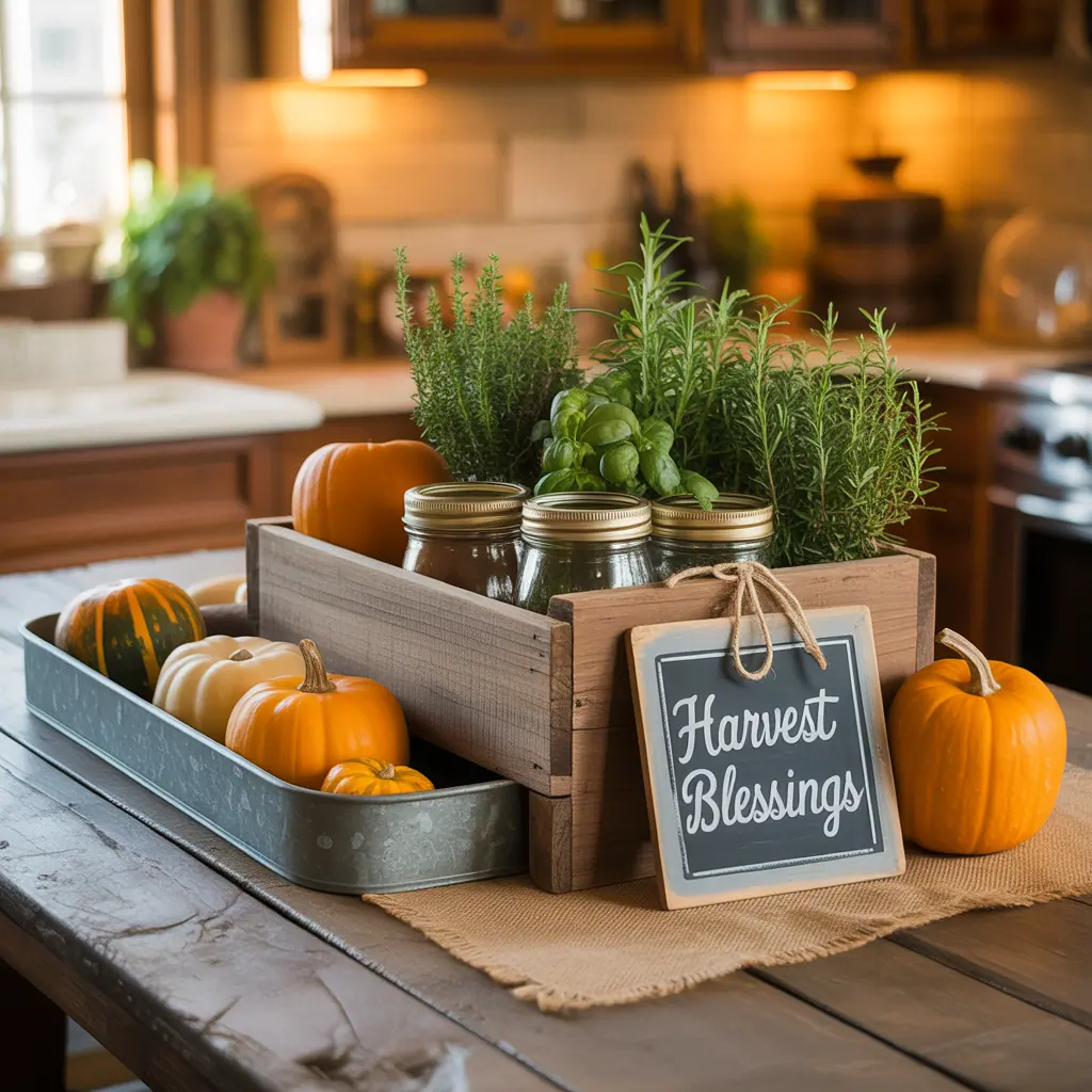 centerpiece ideas farm