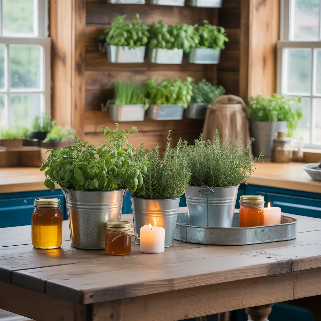 centerpiece ideas farm