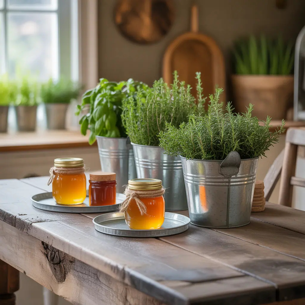 centerpiece ideas farm