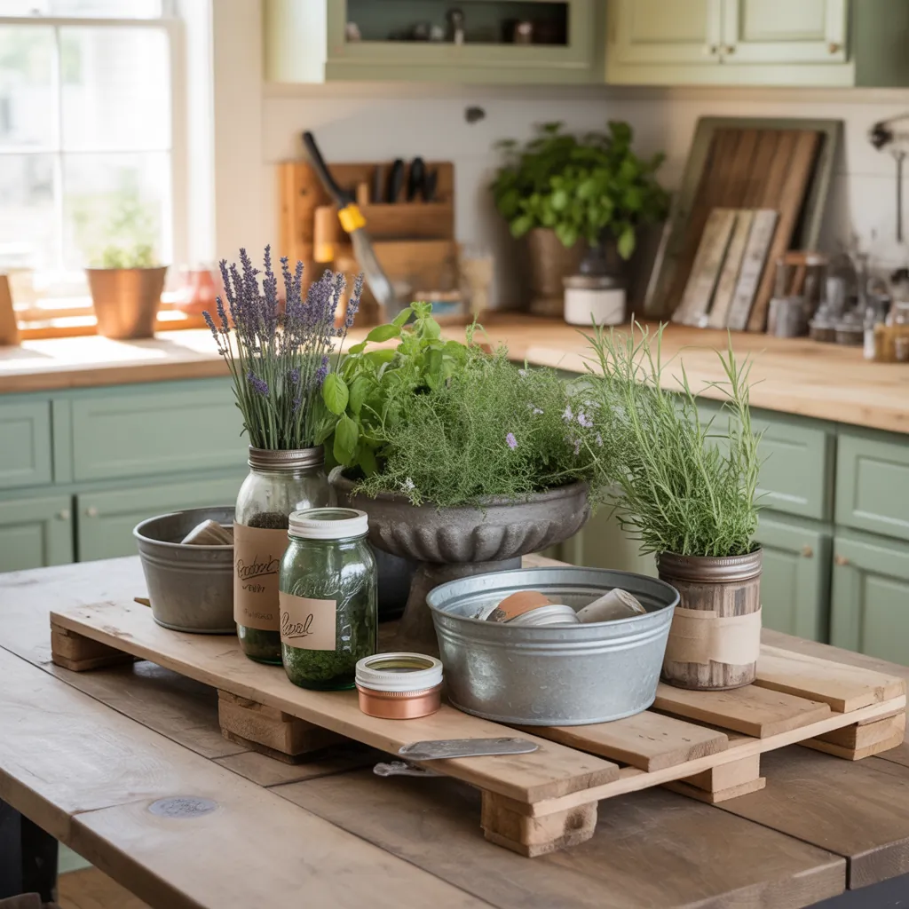 centerpiece ideas farm
