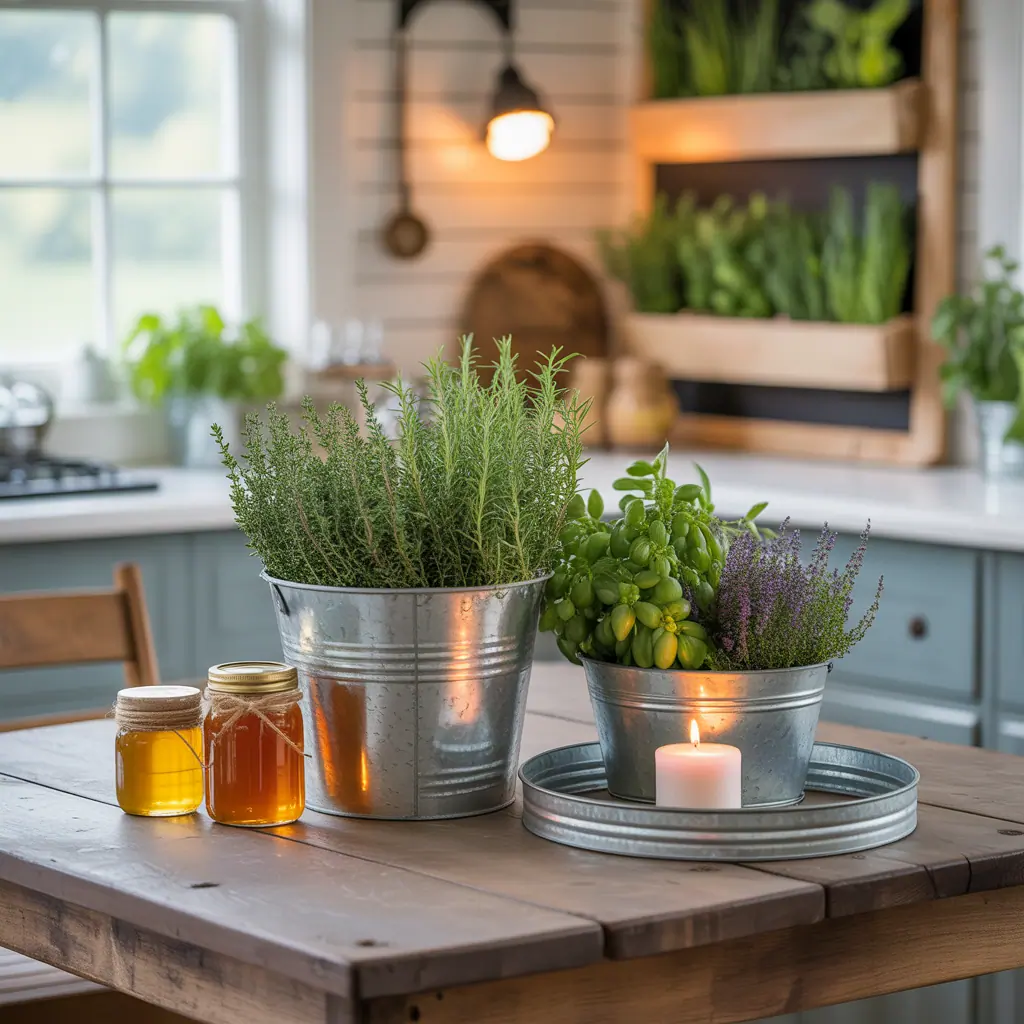centerpiece ideas farm