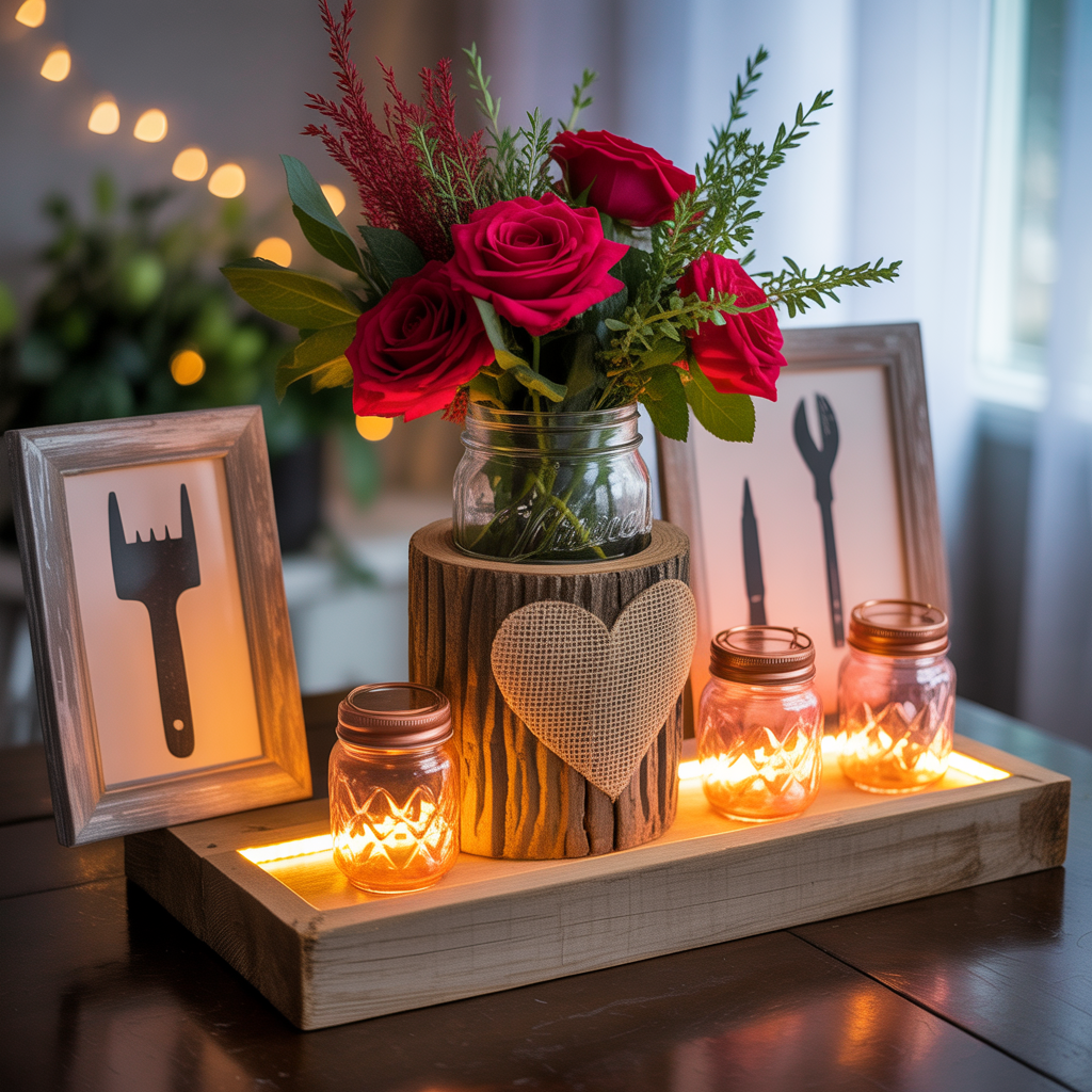 centerpiece ideas for valentine
