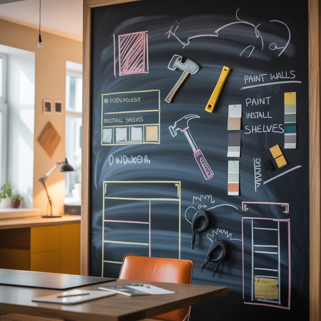 chalkboard ideas for offices
